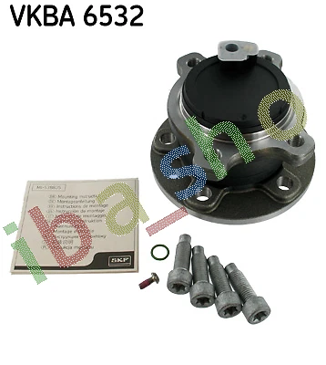 RIGHT OR LEFT WHEEL BEARING SET WITH HUB REAR FITS VOLVO S60 II S80 II V60 I - Photo 1/4