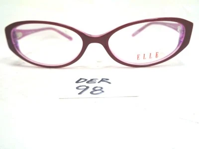 Nuevas gafas ELLE EL 288752 color RE púrpura forma ojo de gato (DER-98) Foto 1 de 4