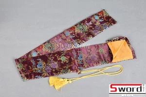 red Chinese Dragon Silk Bag for Japanese Samurai Sword Katana storage  - Picture 1 of 5