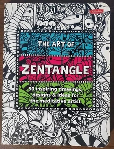 Art of Zentangle: 50 inspirierende Zeichnungen & Kunstfähigkeiten: 100 gespitzte Farbstifte - Bild 1 von 6