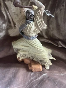 COLLECTABLE Star Wars Unleashed Tusken Raider Sandpeople Statue Figure Hasbro - Picture 1 of 24