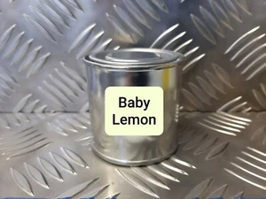 Baby Zitrone Pinsel auf Farbe DIY seidenmatt Metall Holz Kunststoff 125ml - Bild 1 von 1