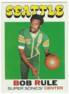 1971-72 TOPPS BASKETBALL #40 BOB RULE - NEAR MINT - Picture 1 of 1