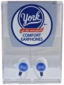 Comfort Earphones York Peppermint Paddy 3.5mm Stereo Headsets NEW LOOK - Picture 1 of 1