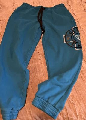 GUESS Places + Faces Men's Jogger Active Casual MEDIUM Pants NEW Blue FREE SHIP - Image 1 of 4