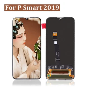 Für Huawei P Smart 2019 POT-LX1 Ersatz Bildschirm LCD Touch Digitizer Schwarz - Bild 1 von 4