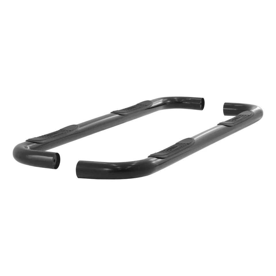 Aries 3in Round Black Nerf Bars Side Steps for 05-11 Dodge Dakota Quad/Crew Cab Foto 1 de 4