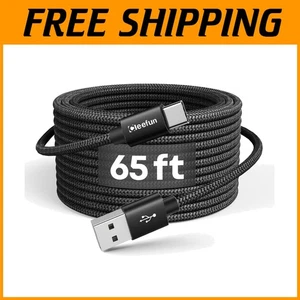 65ft Extra Long USB C Cable - Fast Charging Cord - Picture 1 of 9
