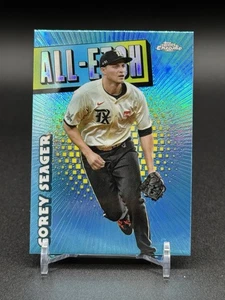 2025 Topps Chrome All-Etch Corey Seager #CAE-13 Texas Rangers - Picture 1 of 2