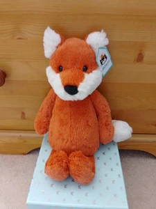 Jellycat. Original Bashful Fox Cub. Medium. Nagelneu mit Etikett. - Bild 1 von 10