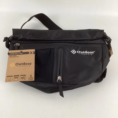 Zion Roll Top Dry Sling Outdoor Products Crossbody Belt Bag Fanny Shoulder Pack - Image 1 of 4