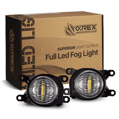 Luces antiniebla LED de doble color AlphaRex para Toyota y Lexus C-HR Prius Venza NX250 350 Foto 1 de 4