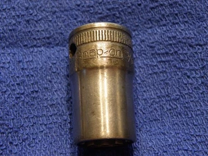 Snap-On 1/2" Drive, 12 Pt. 9/16 Shallow Socket. SW180 Very Good Condition. USA. - Bild 1 von 7