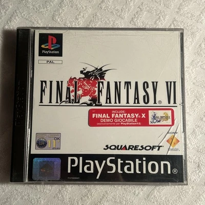 PlayStation 1 - Final Fantasy VI - PAL ITA - TESTATO - Immagine 1 di 4