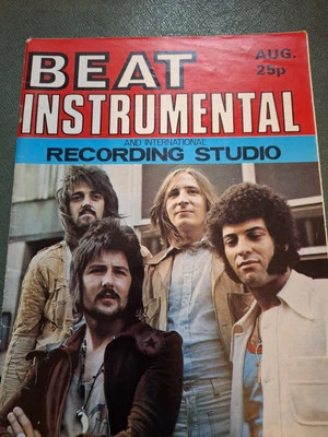 BEAT INSTRUMENTAL Magazine AUGUST 1971 Mungo Jerry Procol Harum Lindisfarne Mann - Image 1 of 2