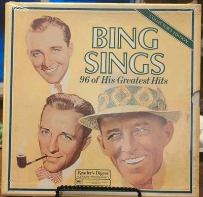 Bing Crosby Sings 96 Of His Greatest Hits 1978 Reader's Digest 8xLP SEALED!! - Image 1 of 2