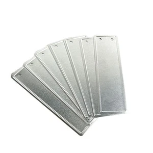 Pack of 50/100 Aluminium Plant Labels Garden Herb Metal Tags Stick Plant Markers - Picture 1 of 12