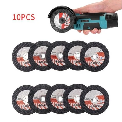 10Pcs Mini Cutting Disc Kreisharz Schleifscheibe 75mm Für Winkelschleifer - Bild 1 von 4