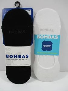 -Nuevo Bombas L Ultra Ligero 2 Pares Calcetines No Show Talla Mujer 11-13/Hombre 9.5-13 - Imagen 1 de 2