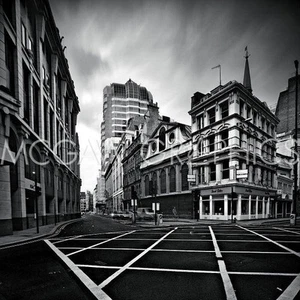 London City Lines, Marcin Stawiarz, Wall Decor Home Art Print Poster 12" x 12" - Picture 1 of 1