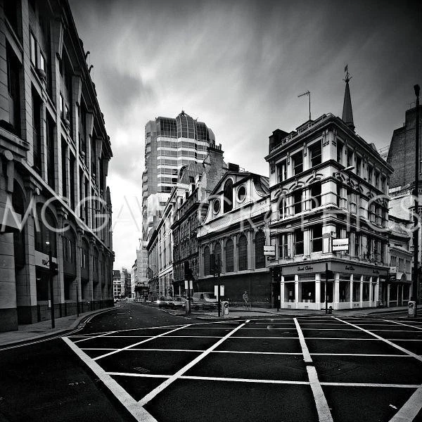 London City Lines, Marcin Stawiarz, Wall Decor Home Art Print Poster 12" x 12" - Image 1 of 1