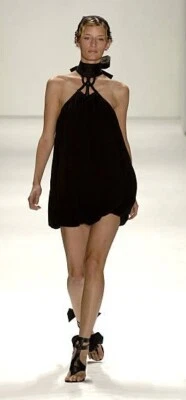 Винтажное шелковое платье 2007 SASS & BIDE Wolfnation - размер 8 - - Изображение 1 из 4
