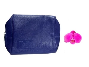 Bolsa de maquillaje de viaje de cuero con piel PCA - Imagen 1 de 1