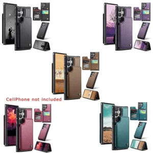 Funda de cuero PU de moda con recortes precisos para Samsung Galaxy S25 Ultra - Imagen 1 de 13