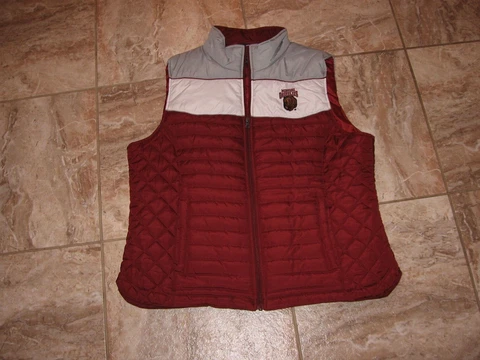 NICE !! G  III Montana Grizzlies Women 2XL Embroidered Full Zip Vest puffer Cover