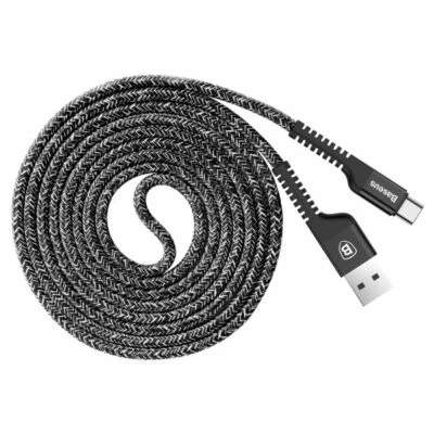 Confidant Anti-Break Cable for Type-C Black - 1.5M - Image 1 of 4