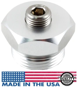 1999-2003 7.3L Powerstroke Diesel Aluminum Air Intake Boost Port Adapter Silver - Picture 1 of 1