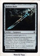 Magic: MTG: Battle for Zendikar: Foil: Hedron Blade