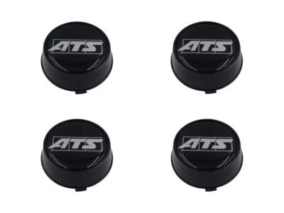 ✅ 4x ATS Nabenkappen Nabendeckel Felgendeckel 1062 Hoch schwarz Classic Original - Bild 1 von 3