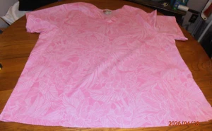 NEU & SELTEN - THE HAWAIIAN ORIGINAL "PINK HAWAIIAN FLORAL" PEELING TOP DAMEN GRÖSSE 2XL - Bild 1 von 5