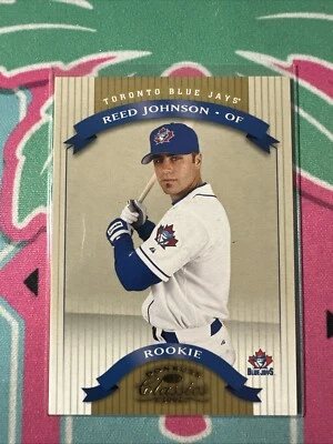 2002 Donruss Classics #110 Reed Johnson RC /1500 Rookie Blue Jays - Image 1 of 2