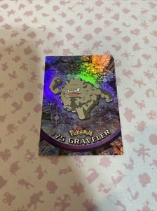 2000 Topps Chrome Pokemon #75 Graveler - Holo Card