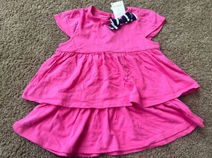 NWT Gymboree Girls Nautical Pink Tier Top Shirt 4t - Picture 1 of 1