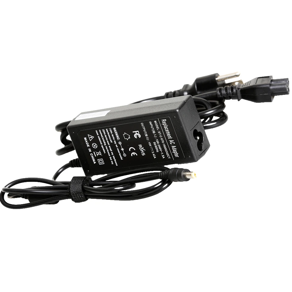 For Viewsonic VX2476-SMHD VS16510 LED Monitor Charger AC Power Adapter Cable - Image 1 of 1