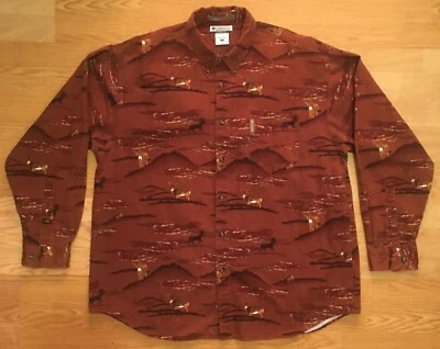Columbia Sportswear River Lodge LS Shirt  XL Deer Hunting Button Front - Image 1 of 4