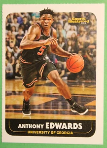 💥Anthony Edwards *RC* HIGH DRAFT CHOICE CARD 2020 Sports Illustrated For Kids4 - Picture 1 of 4
