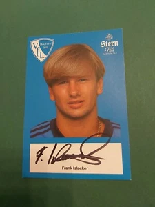 VfL Bochum , F. Islacker , Autogrammkarte, Fussball - Picture 1 of 1