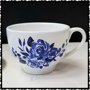 CLEARANCE - Teleflora "Delft" Teacup and Saucer - Picture 1 of 4