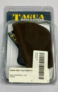 Tagua Suede Open Top Paddle Holster Ruger P345R Left Handed SPD3-028 NEW BJ - Picture 1 of 3