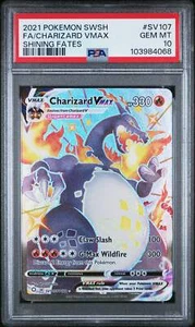 PSA 10 - Shining Fates - Charizard Vmax #SV107 - Picture 1 of 2