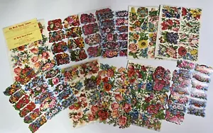 Enorme Lote de 15: Imágenes y Etiquetas de Dijes del Viejo Mundo de Jo-An Imports Flowers - Imagen 1 de 4