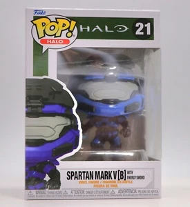 Funko Pop #21 Halo Spartan Mark V with Energy Sword - Picture 1 of 1