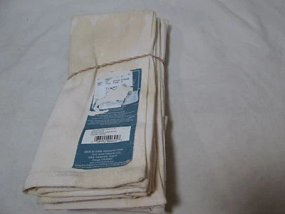 NEW Marquis by Waterford ELLIS Napkin Set of 4 - Cream 20x20 NIP - Image 1 of 4