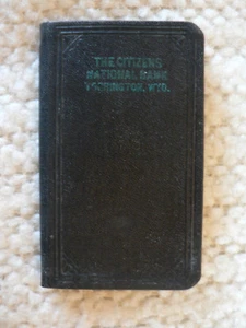 Vintage 1941 The Citizens National Bank Bank Buch 2 Seiten gebraucht - Bild 1 von 6