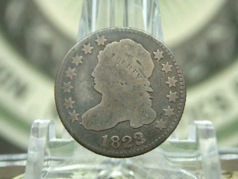 1823/2 Capped Bust Dime 10c #1   East Coast Coin & Collectables, Inc Cover
