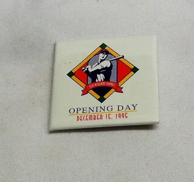 December 1995 Boston Red Sox HOF Ted Williams Tunnel Opening Day Pin FREESHIP - Image 1 of 2